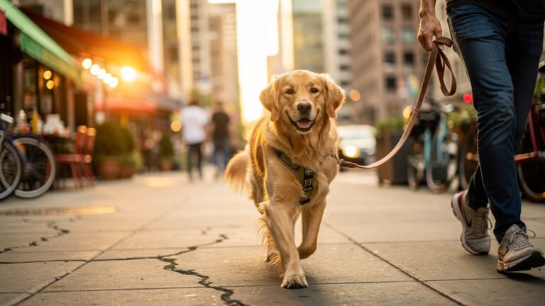 Urban Dog Walking Tips for Calmer City Walks